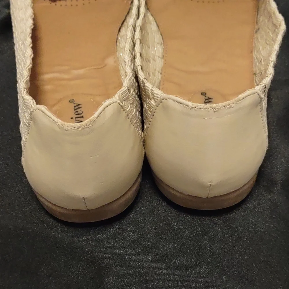 Comfortview Bethany Woven Flats Size 11 - Picture 2 of 4